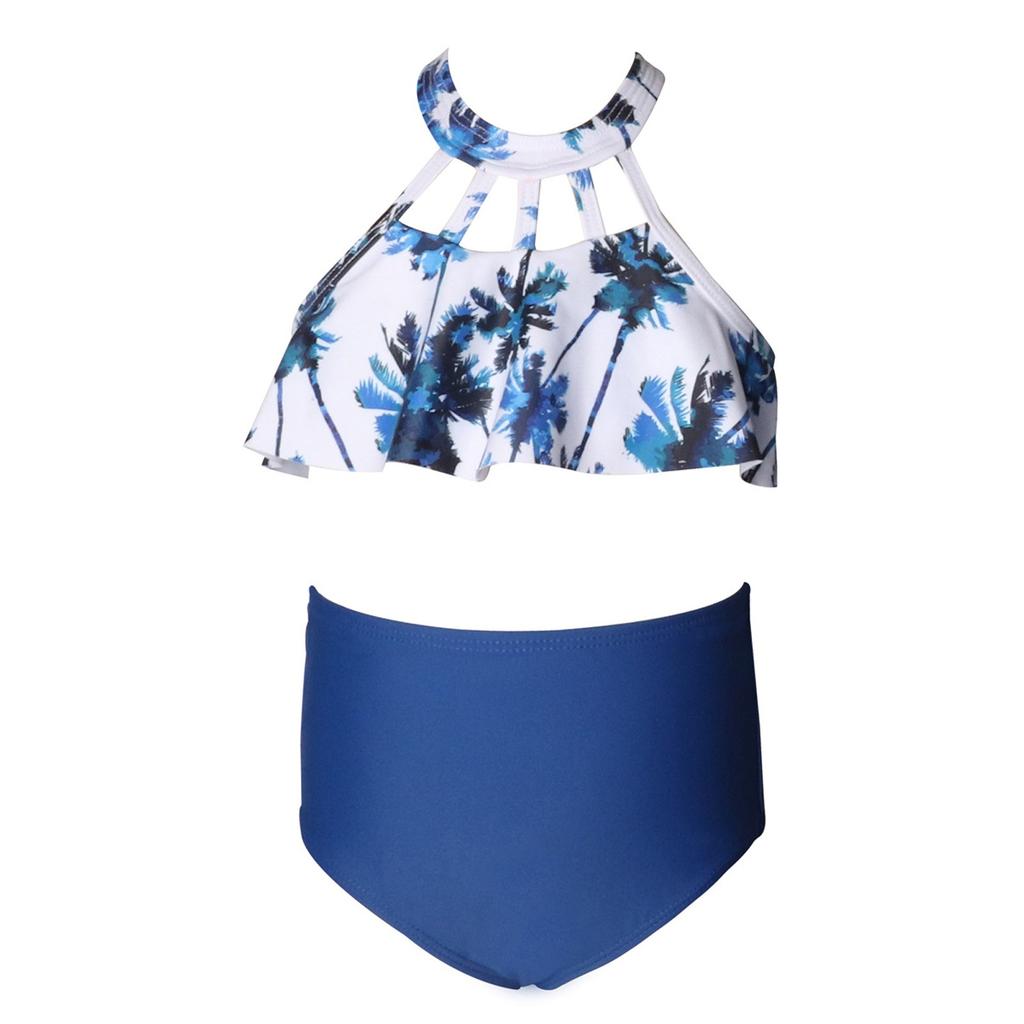 Летний слитный купальник для девочек - Купальники