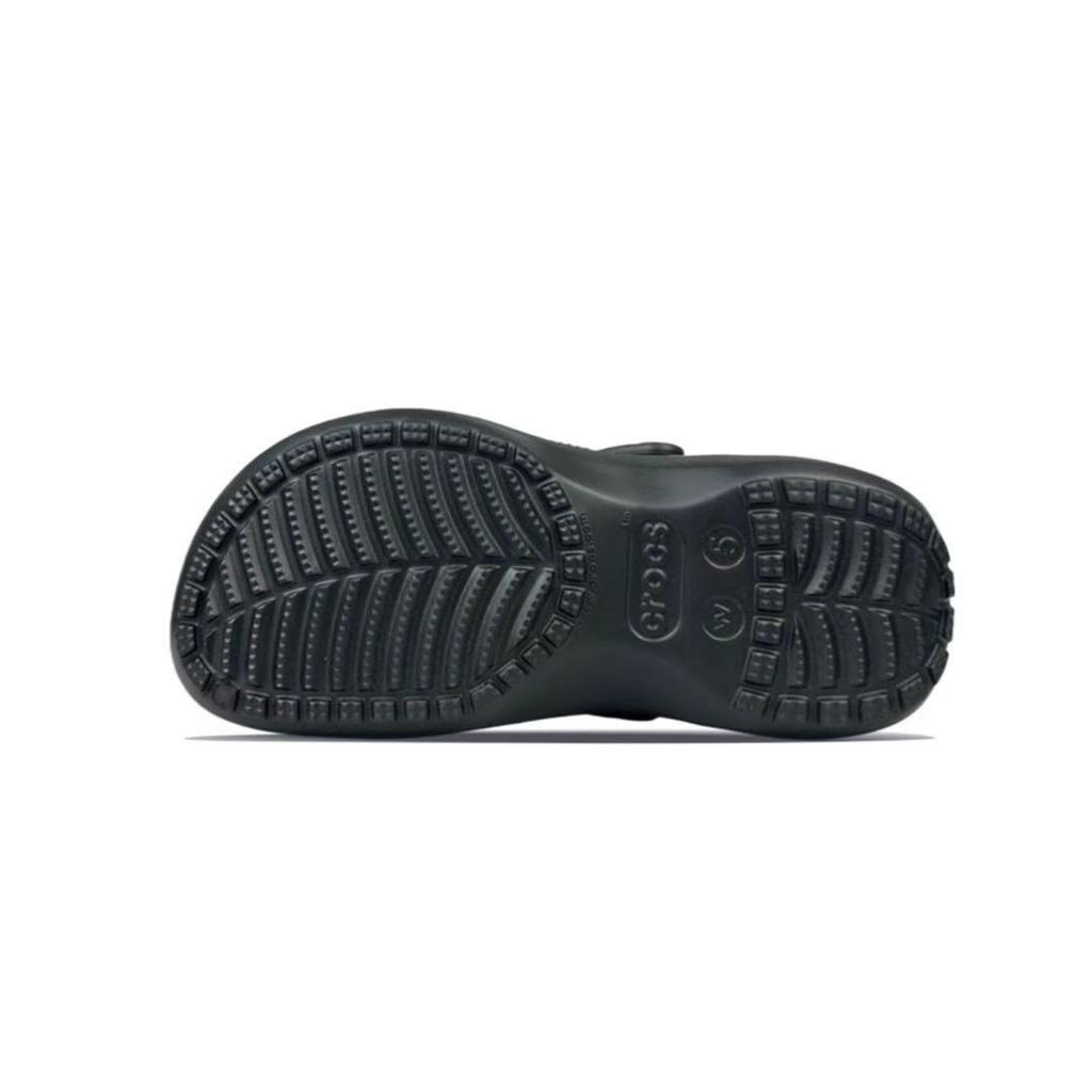 Crocs Классические клоги на платформе Galaxy Подарочная коробка Пара Богиня Граффити Galaxy Подарочная коробка Дырчатые туфли Унисекс Черный и Розовый