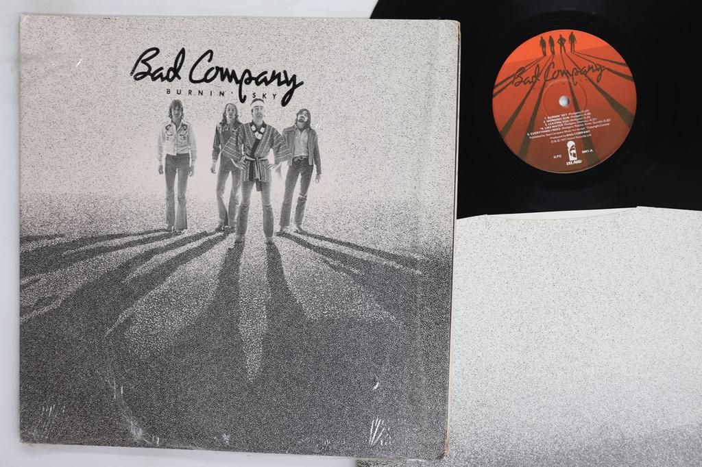 Виниловая пластинка BAD COMPANY Burnin Sky ILPS9441 ISLAND 1977 Великобритания Рок Б/у