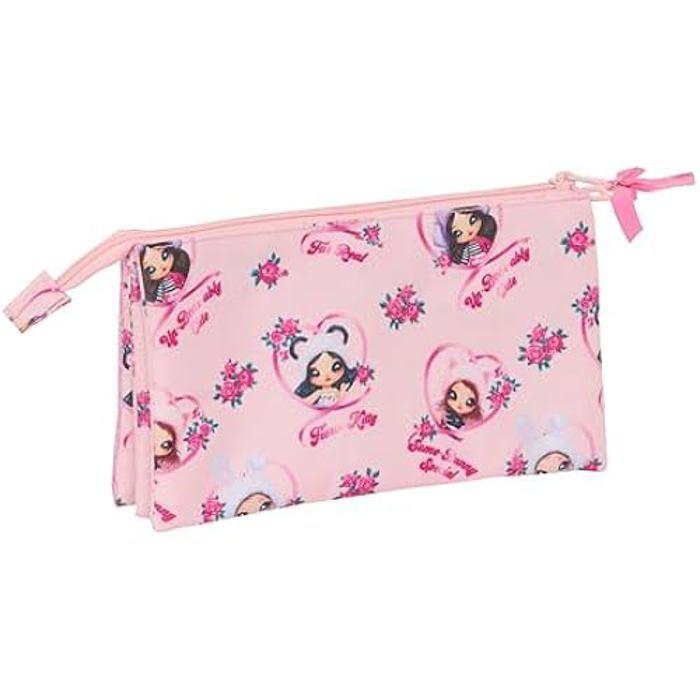 Тройной пенал - Safta - NANANA - Розовый - Удобный - Универсальный