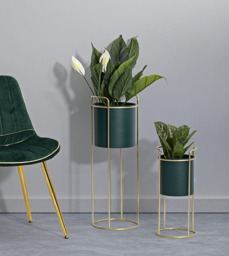 Vase Holder Grent Slim Set 2 Pcs Cm Ø 24X70-19,5X45