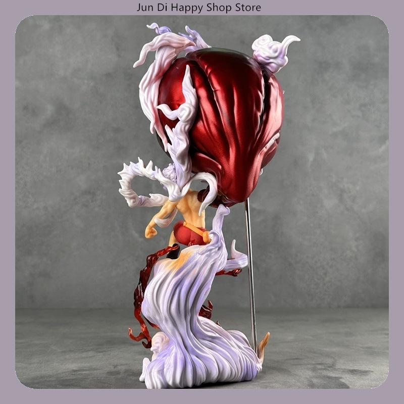 30CM One Piece Nika Luffy Have Three Forms Of Hand Giant Fist Battle Pose Anime Model Statue Birthday Gift