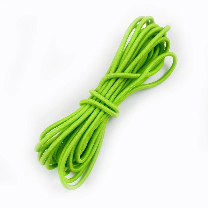 5/10/20M 4мм Эластичные шнуры Meetee для одежды, повязок на голову, Резинка, Пояс, Пружинные резинки, Аксессуары для шитья DIY