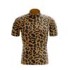 Leopard Print Bike Uniform 2026 Man's Short Sleeves Cycling Clothing Summer MTB Bike Riding Cycling Jersey Set Ropa Maillot