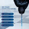 Bosch Сверла с шестигранным хвостовиком Серия EXPERT HEX-9 Геометрия центрирования для многоцелевого сверления