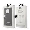 Etui do iPhone 13 Pro Max Karl Lagerfeld Skórzane Łańcuch Czarne
