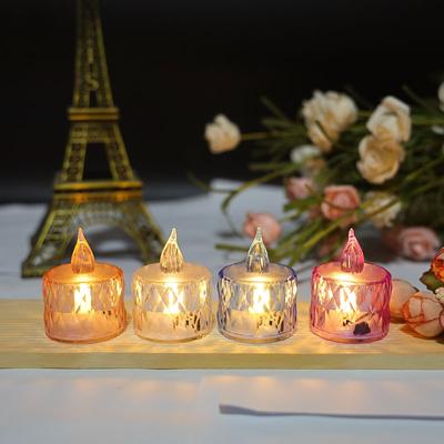 Candle Lamp LED Electronic Candle Creative Wedding Birthday Party Decoration Christmas Atmosphere Decoration