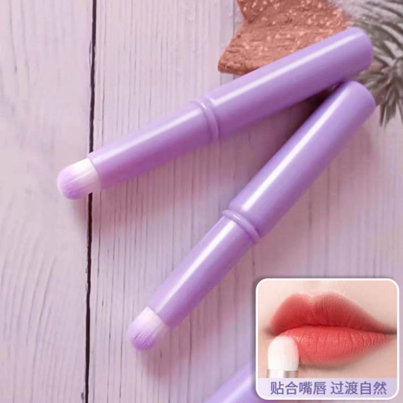 Multifunctional Soft Bristle Lip Brush With Cap Concealer Brush