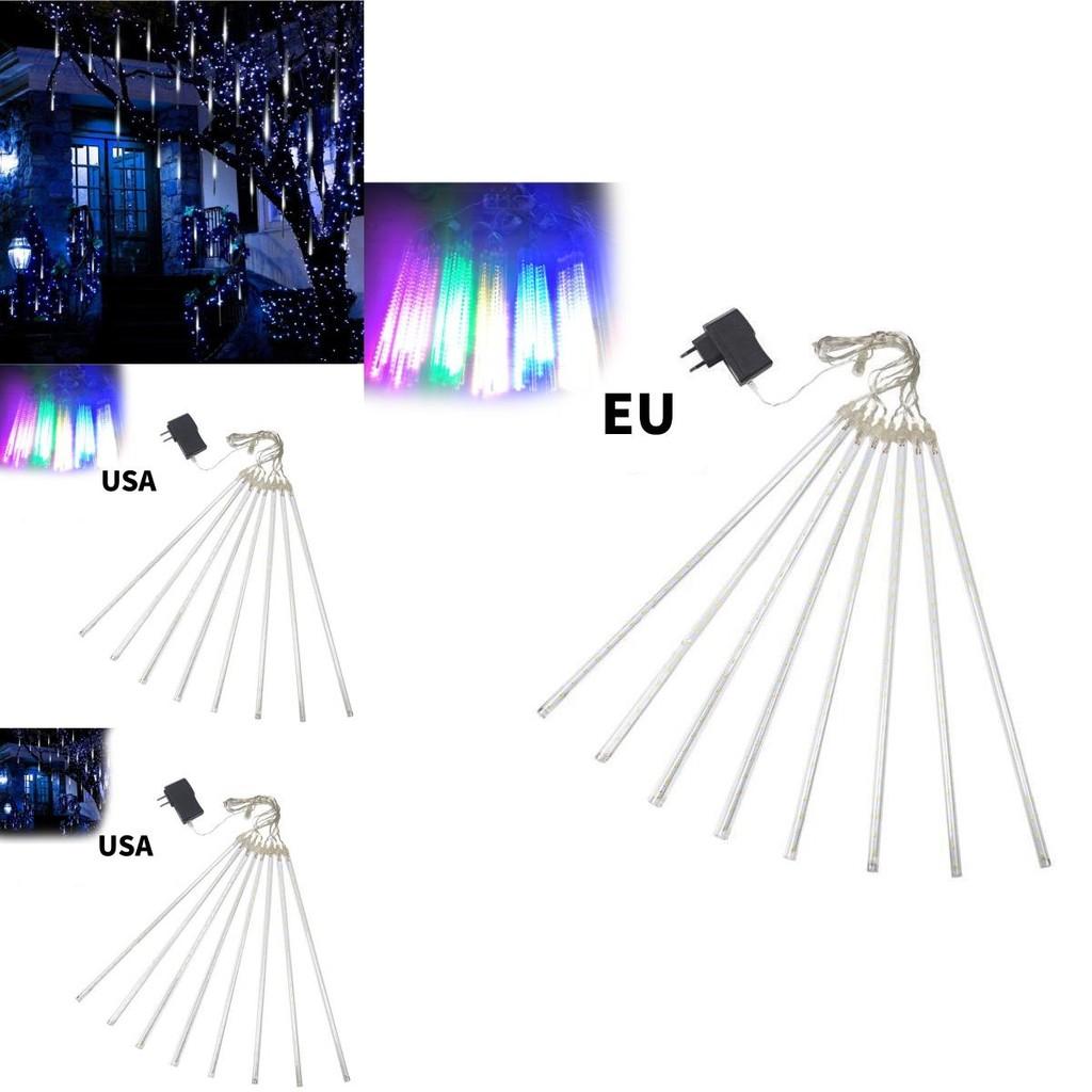 Светодиодные гирлянды-шторы "Звездный дождь" с водонепроницаемым дизайном для Рождества и сезонных мероприятий