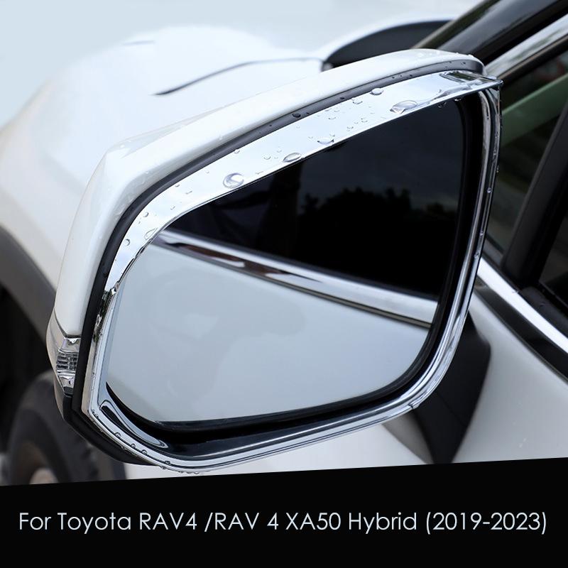 Для Toyota RAV4 RAV 4 XA50 Гибридный Автомобиль Козырек Накладка На Зеркало Заднего Вида Защита От Дождя Аксессуары