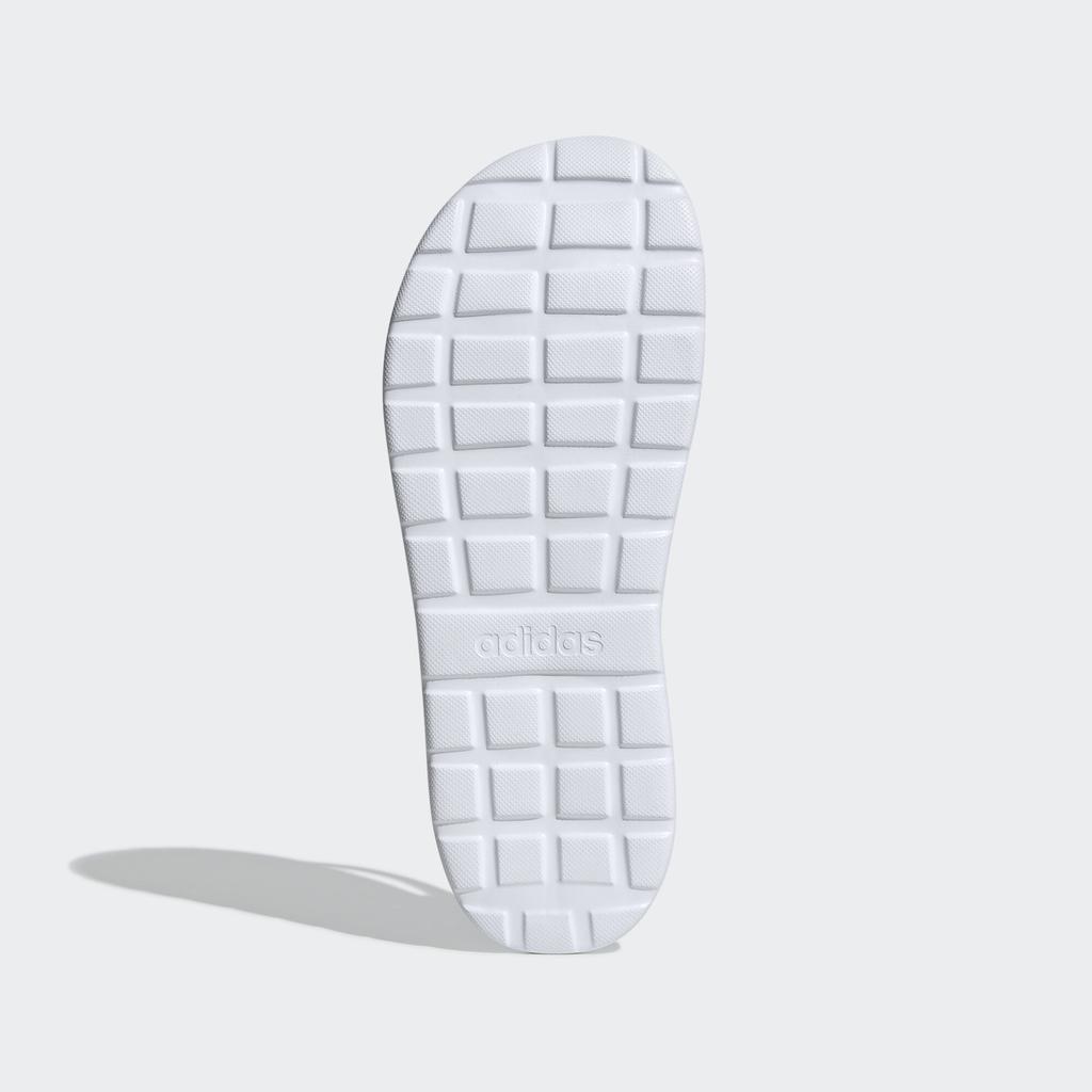 adidas Удобные шлепанцы Черный как ночь Белый как облако