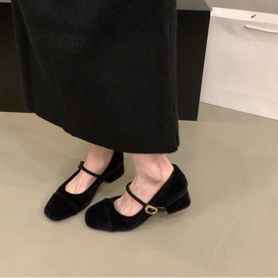 Туфли для бабушки с мелким носком 2024 года, модные женские разноцветные универсальные туфли на низком каблуке, женская летняя удобная обувь