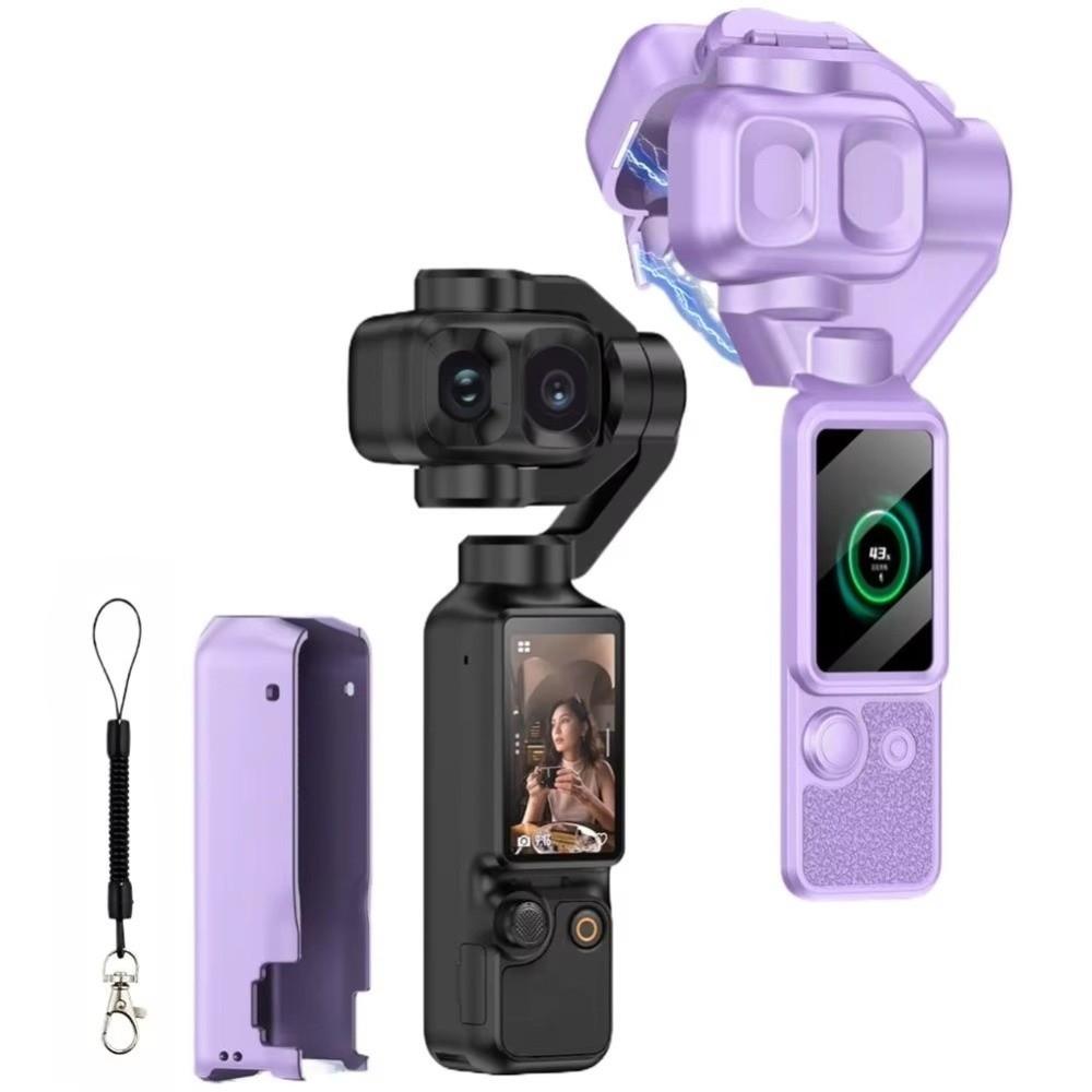 Anti-Scratch Screen Protector Magnetic Lens Cover for DJI Osmo Pocket 4P Gimbal Camera Accessories