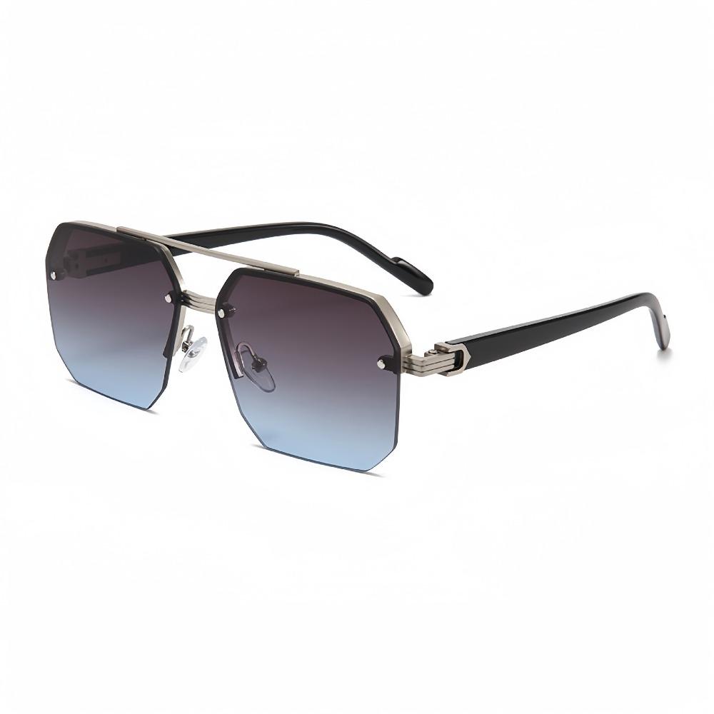 UV400 Men Zinc Zinc Alloy Sunnies Classic Anti-UV Glasses Catwalk Women HD Sunglasses Business