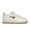 Air Force 1 Jewel Color of the Month - White Bronze Men Sneakers Gum-Light-Brown FN5924-103