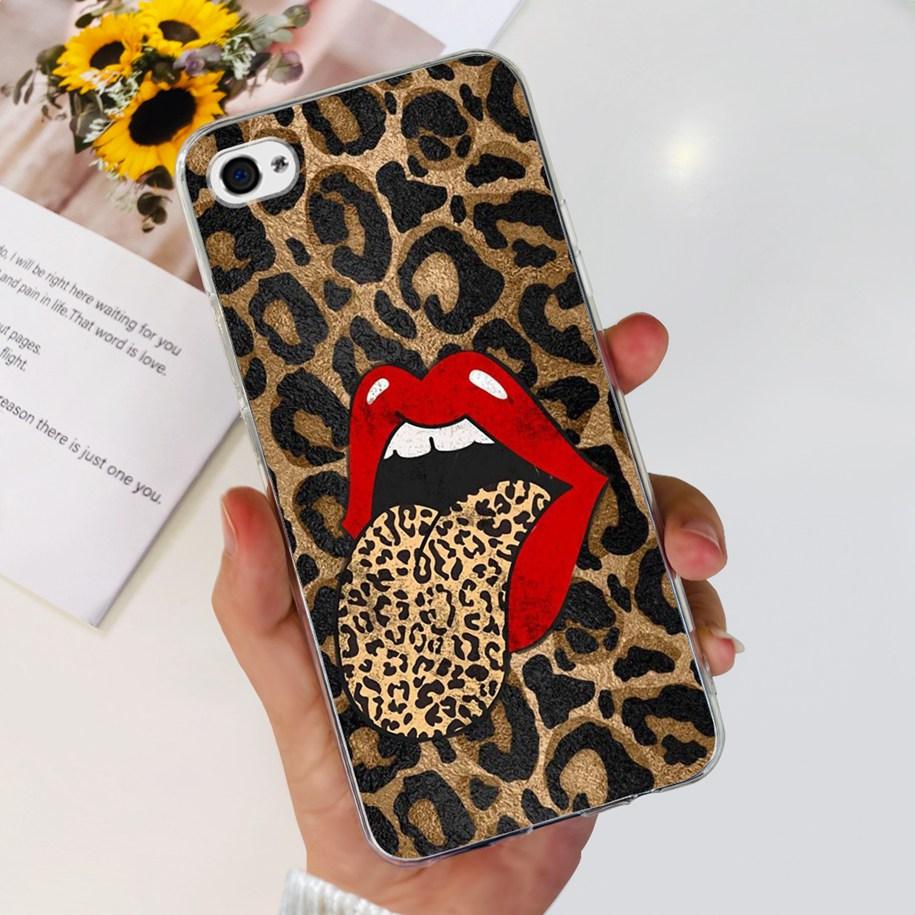 Case For iPhone 4 4S Case Cute Panda Cartoon TPU Shockproof Cover For Apple iPhone 4 iPhone 4S iphone4 i4 Cases Protective Shell