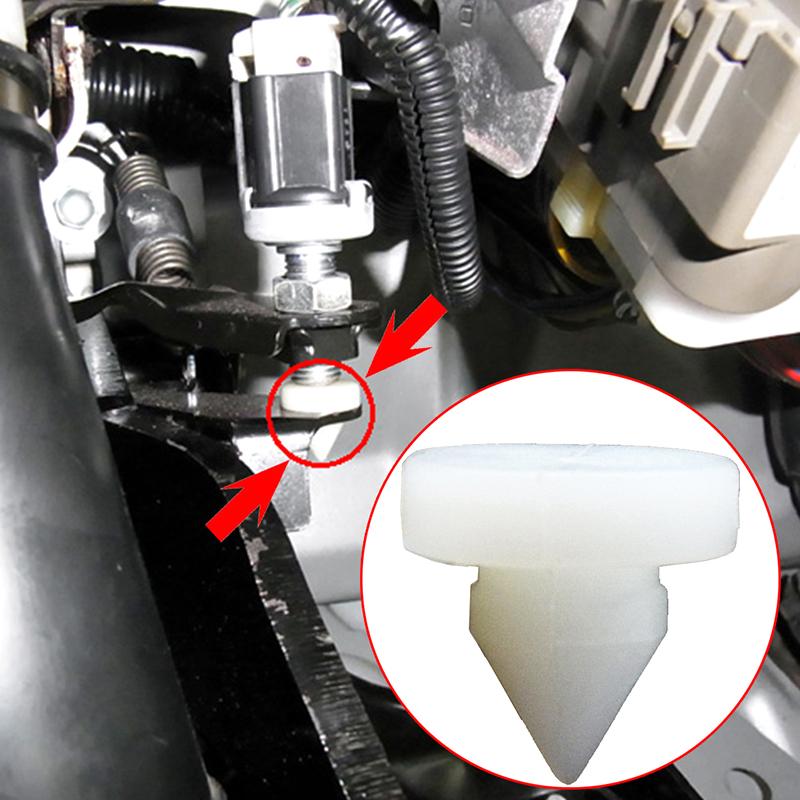 Universal Clutch Pedal Limit Block 4pcs Kit Anti Wear Auto Accessory Pedal Stop Pad for Stability