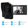 7in Waterproof Video Intercom Doorbell 2 Camera 1 LCD Monitor Security Door Phone