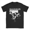 Men's Bauhaus 80s Goth T Shirts Cotton Clothing Fashion Short Sleeve Crewneck Tees Summer T-Shirt