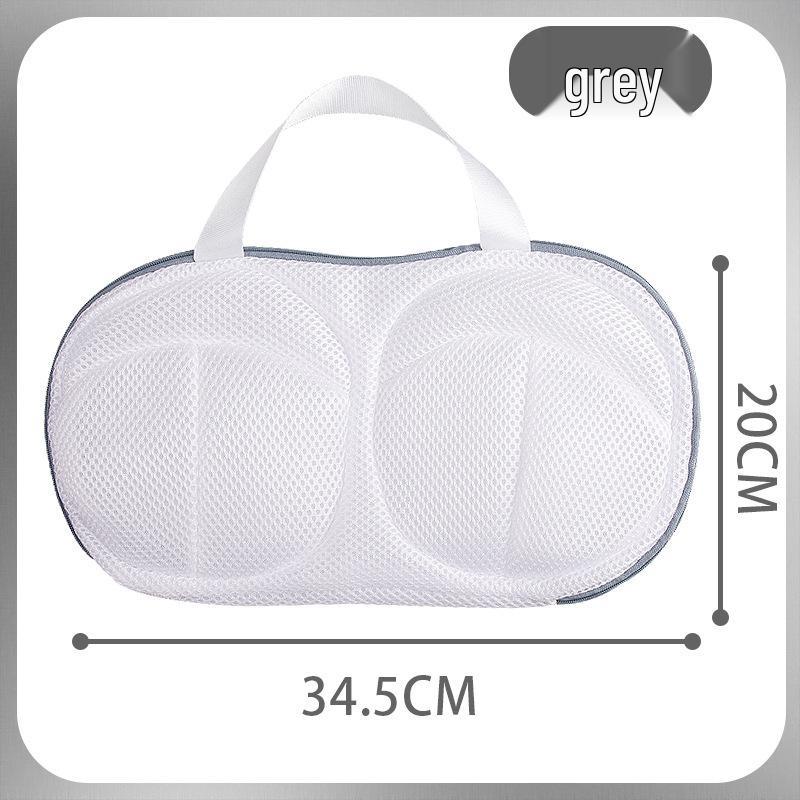 Прочный мешок для стирки бюстгальтеров: Защищает нижнее белье, поддерживает форму бюстгальтера, толстая сетка для машинной стирки.