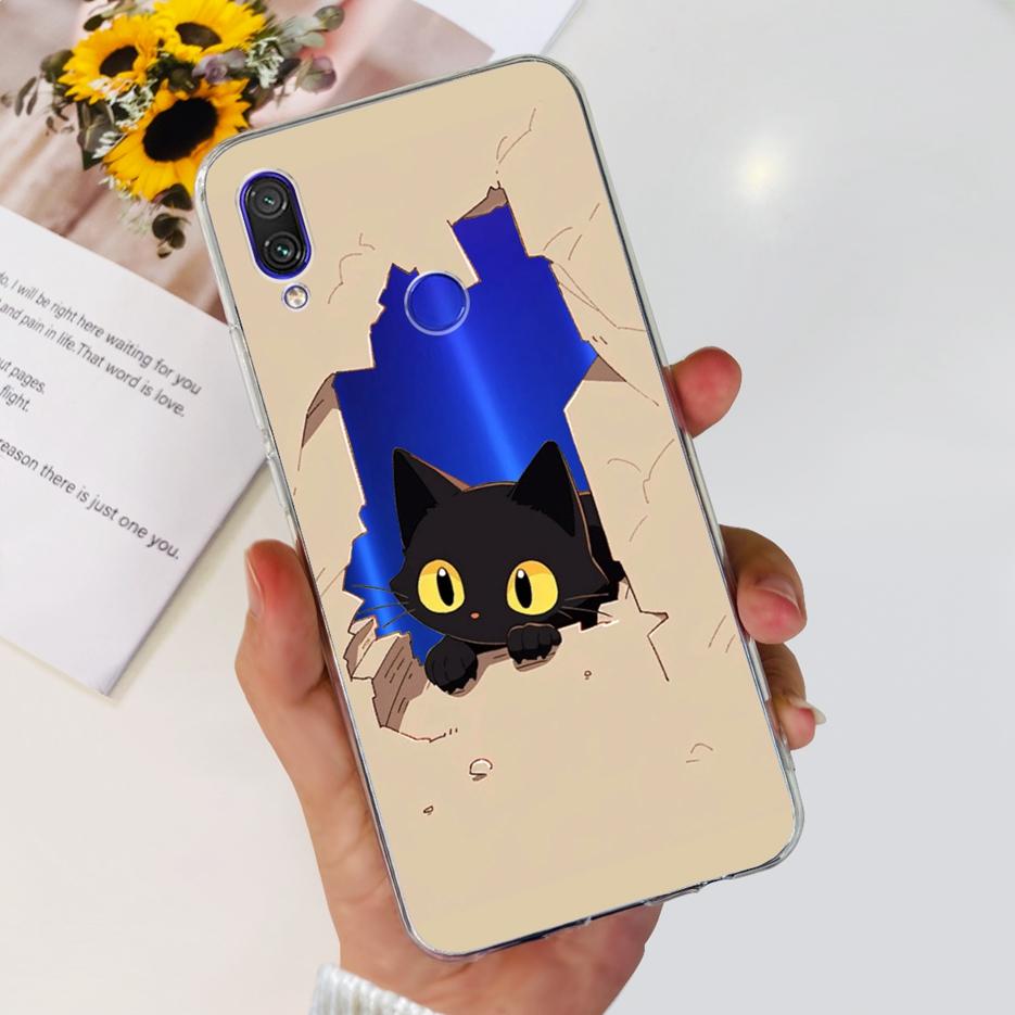 Чехол для Xiaomi Redmi Note 7 Pro Новый Модный Расписной Чехол Прозрачный Силиконовый Мягкий ТПУ Чехол для Телефона Для Redmi 7 Redmi7 Note7 Pro Корпус