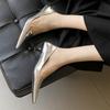 Fashion 2024 New Women Low Kitten Heel Single Shoes,Fashion Low Heels,Shallow Out Slip on,35-39,Black,Gold,Silver,Dropship