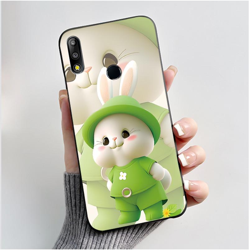 Чехол для Asus Zenfone Max Pro M2 ZB631KL X01BDA / M2 ZB633KL X01AD X01BD Чехол Милый Кролик Любовь Крутой Мультяшный Мягкий Силикон Funda