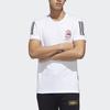 adidas Мужские футболки Neo Белая с круглым вырезом Умеренно прямой крой GK1495