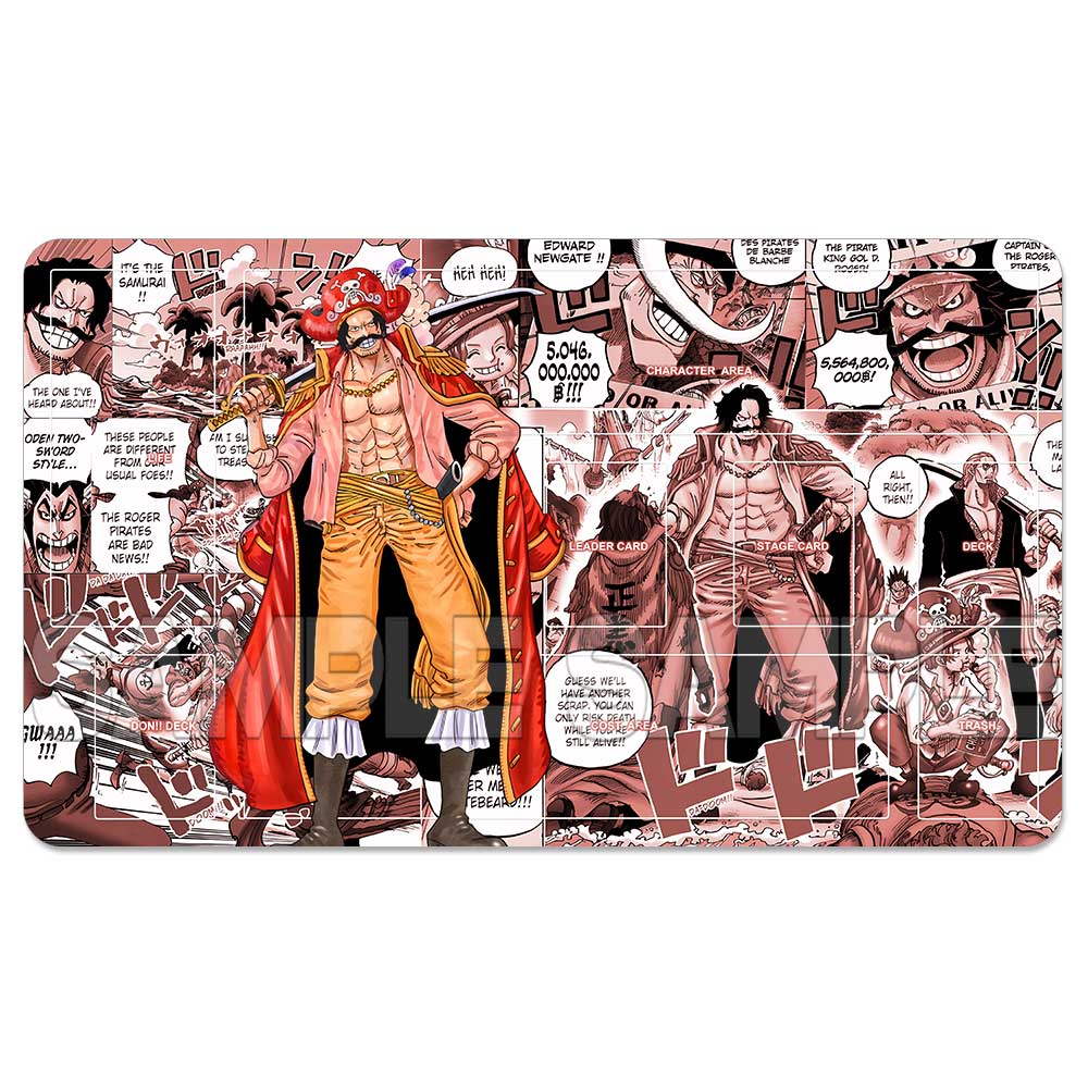 OPCG One Piece Игровой коврик Луффи Ло Зоро Эйс Перона Коврик для игры в коллекционные карточные игры Специальный коврик для игры в карточные игры на столе