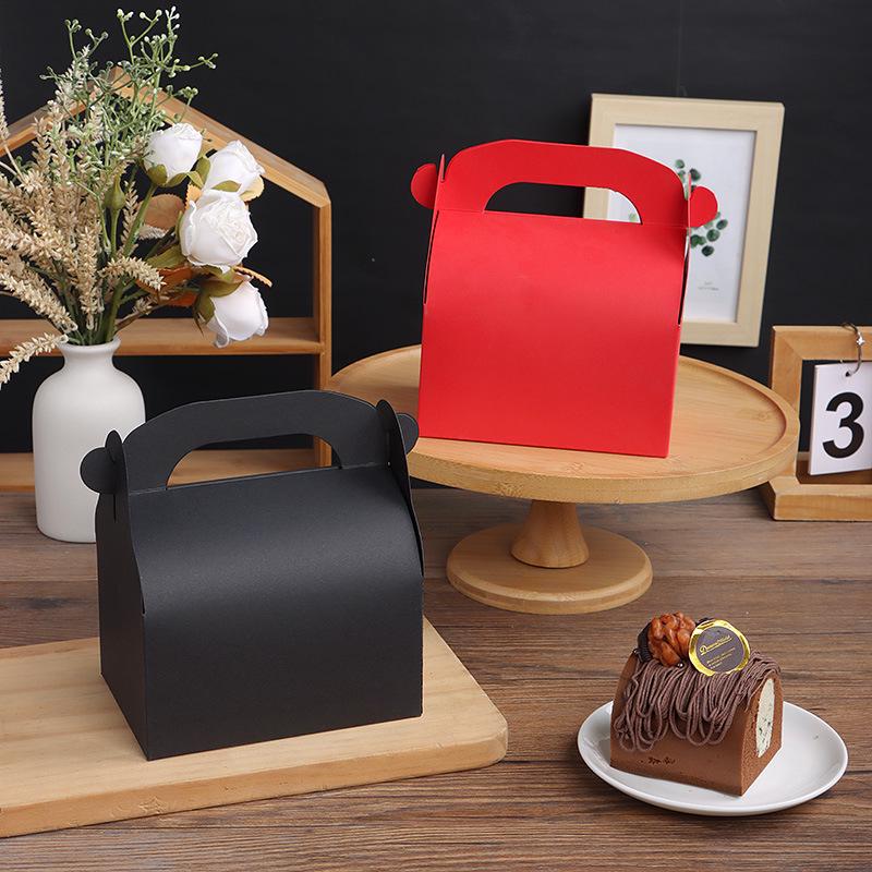 Ручная коробка для рулетов и выпечки для тортов, сэндвичей и печенья.