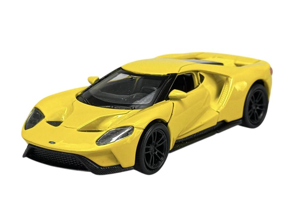 WELLY 2017 FORD GT YELLOW 1:34 43748