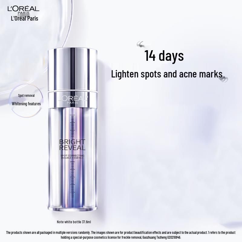 L'Oréal Осветляющая двойная эссенция-сыворотка против пигментных пятен 37,6 мл