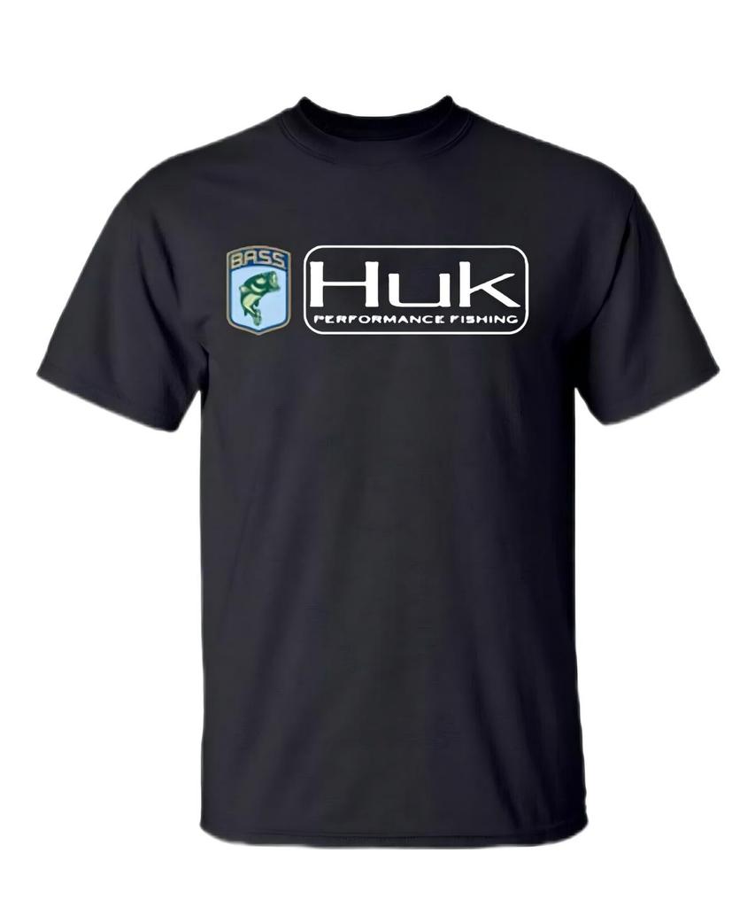 Huk Performance Fishing Bass Logo T-Shirt
