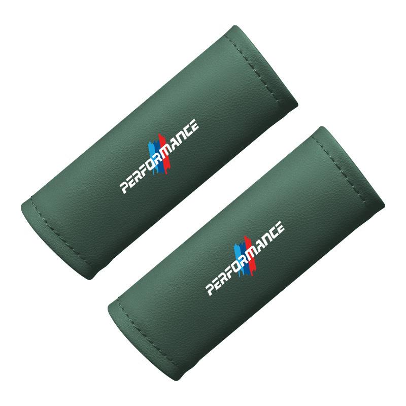 2Pcs Leather Car Roof Handle Cover Gloves Interior Protector For BMW X1 X2 X3 X5 X4 X6 X7 G30 G20 G32 G11 G12 F40 F30 F20 F10 YKPSC1