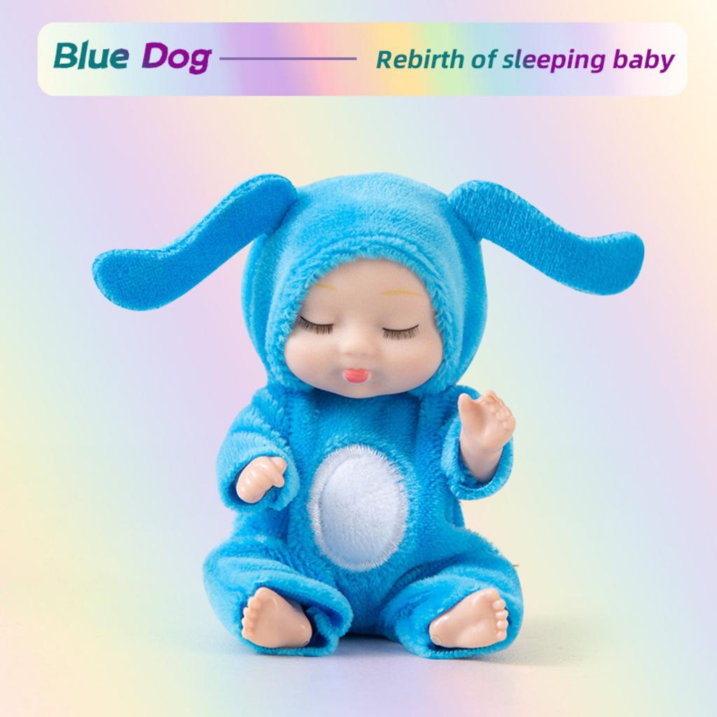 4 Inch Baby Dolls 6pcs Set Realistic Baby Dolls Toys With Cute Handmade Doll Clothes For Suitability Kids 3 And Up