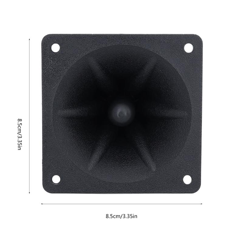 2 шт. 3-дюймовых 85-мм твитеров Пьезоэлектрические твитеры Громкоговоритель Керамический излучатель Высокочастотный квадратный музыкальный динамик