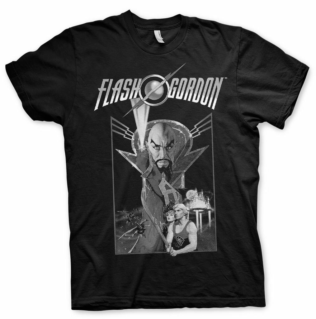 Officially Licensed Flash Gordon Vintage Poster Large Tall 3XL 4XL 5XL T-Shirt