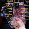 Роскошный блестящий чехол для телефона с градиентом и блестками для Xiaomi Redmi A1 10C 10A 10 CA redmiA1 redmi10C redmi10A, прозрачная задняя крышка с блестящими звездами и блестками