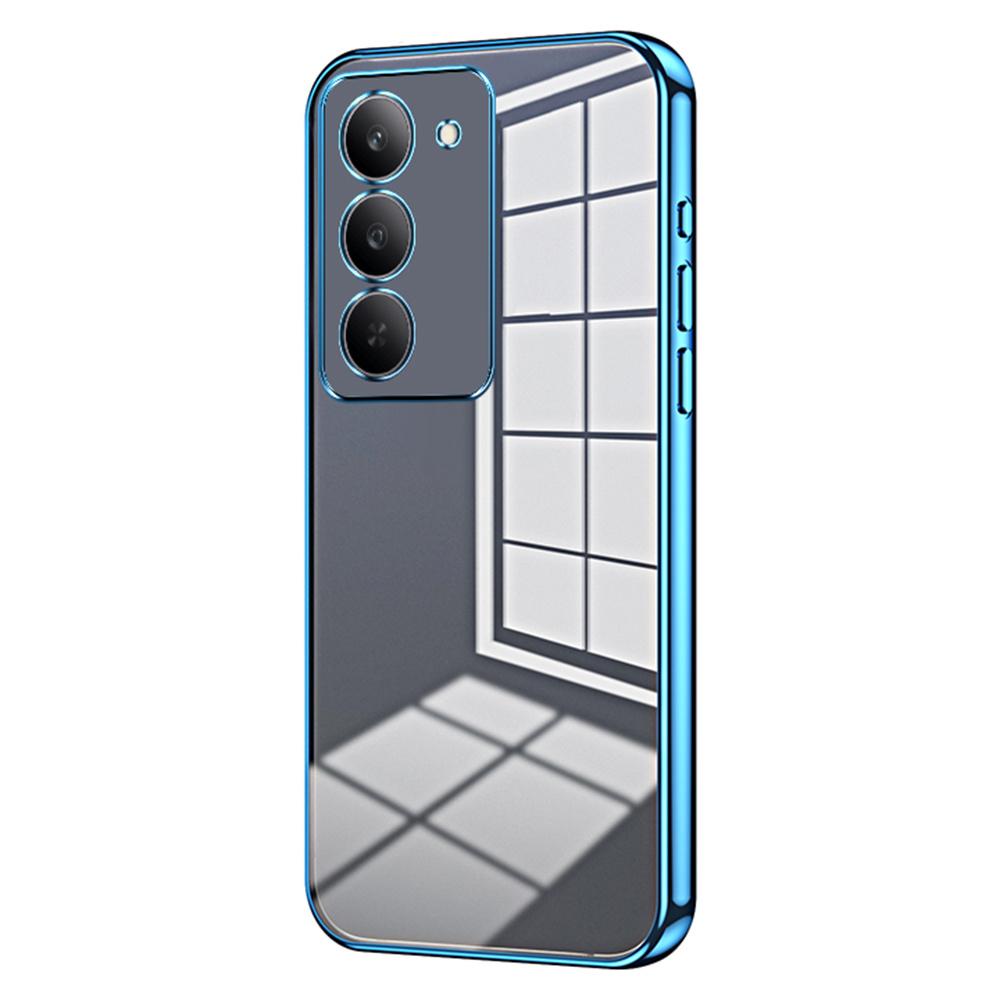 For Realme V60 Pro 5G/14x 5G Case Electroplating Frame Soft TPU Phone Cover