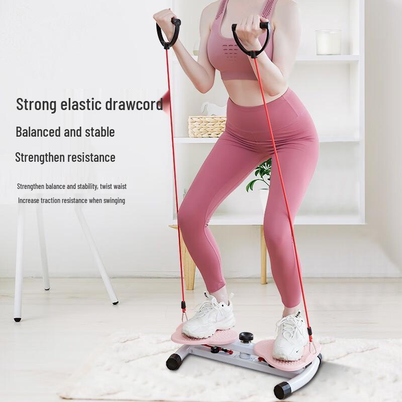 Rotary Waist Twister with Resistance Ropes