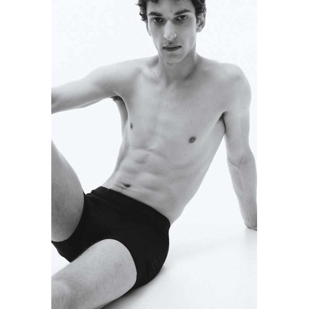 Набор из 5 предметов с хлопковым шнурком HM, черный