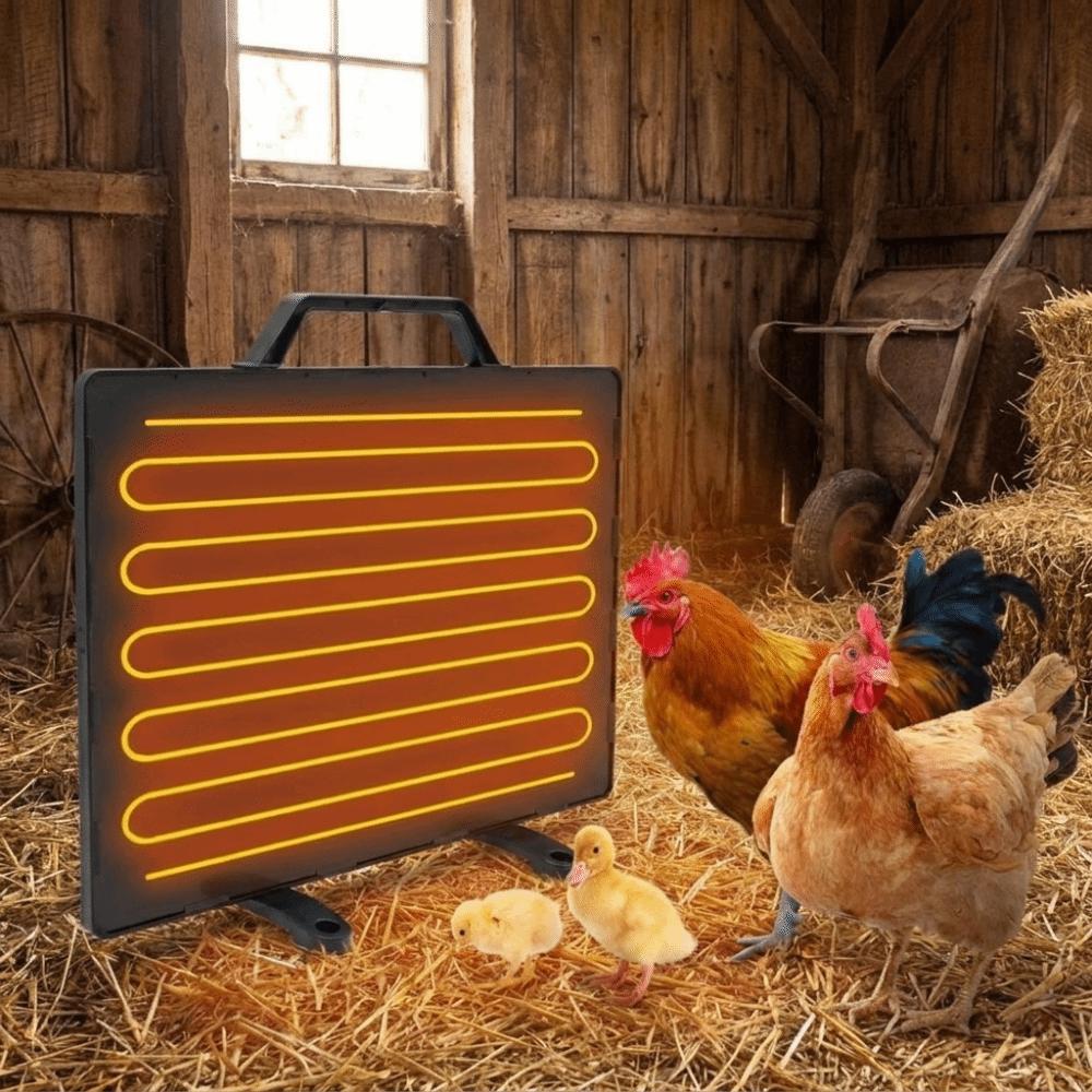 Automatic Poultry Heating Panel Quiet Brooder Heating Plate Warm Heating Pad Winter
