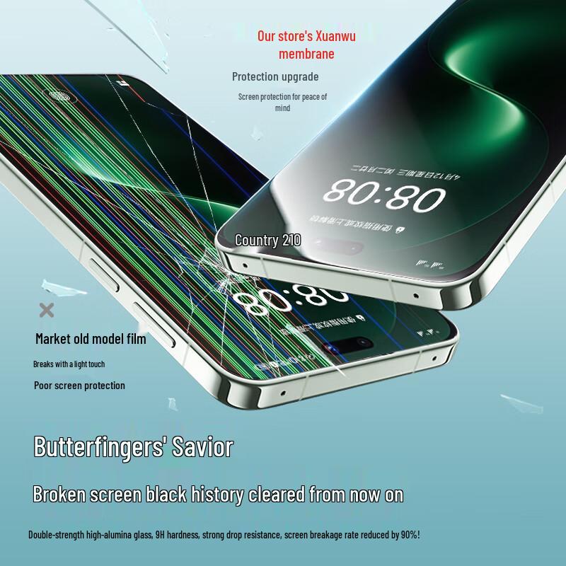 Защитное стекло для экрана Huawei Nova 15 Pro/Ultra (2-Pack)
