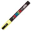 Mitsubishi Pencil Posca Fine Round Pastel 10 Pens Water-Based Pen, Point, Tip, PC3MP.2, Yellow,