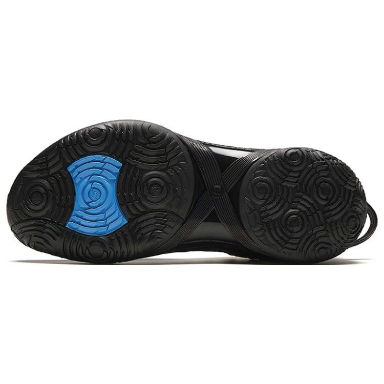 Anta Баскетбольные кроссовки Three Points Rain 1-го поколения Dark Flame Ice And Fire Fabric Yin Yang с амортизацией, дышащие, с низким верхом 912341102-1