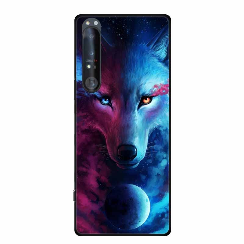 Крутой силиконовый чехол для Sony Xperia 1 V Чехол с принтом Модный мягкий задний чехол для Sony Xperia 1V Чехол Защитные мультяшные оболочки