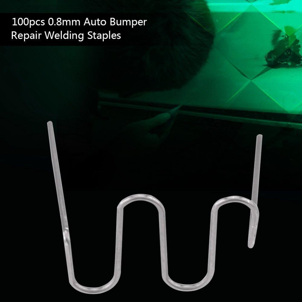 500Pcs Solid Welding Staples Rustless Steel Wave Hot Staples Sturdy Staples Repair Machine