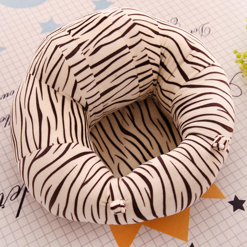 Удобное высокое детское кресло-подушка из плюша на диван для отдыха