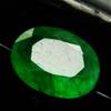 Natural Green Emerald Loose Gemstone Muzo Oval Cut 6 ct for Jewelry Making and Gem Collections