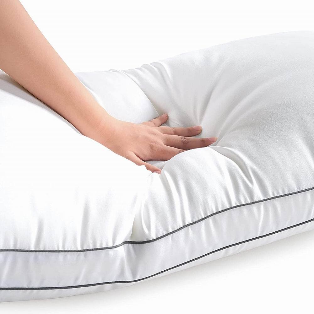 Набор из 4 подушек гостиничного качества - Мягкие и поддерживающие для всех поз для сна